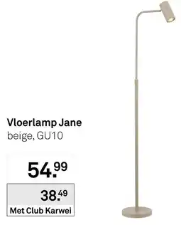 Karwei Vloerlamp Jane aanbieding