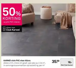 Karwei Karwei click pvc vloer allora aanbieding