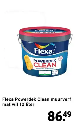 GAMMA Flexa Powerdek Clean muurverf aanbieding