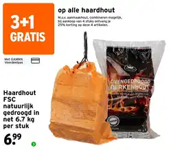 GAMMA Fancy Flames haardhout aanbieding