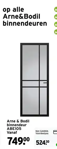 GAMMA Arne & Bodil binnendeur ABE105 aanbieding