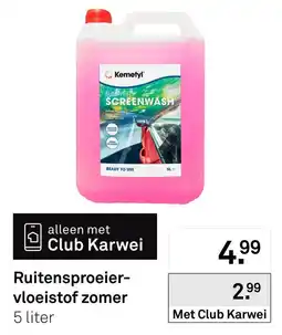 Karwei Kemetyl ruitensproeier-vloeistof zomer aanbieding