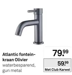 Karwei Atlantic fonteinkraan Olivier aanbieding