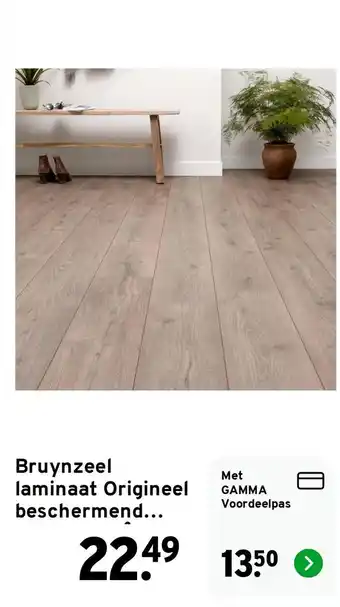 GAMMA Bruynzeel laminaat Origineel beschermend aanbieding