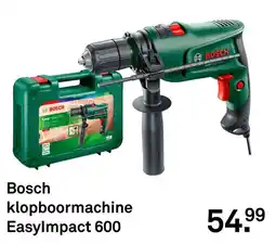Karwei Bosch klopboormachine EasyImpact 600 aanbieding