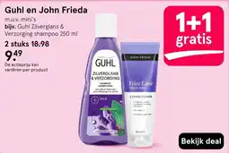 Etos Guhl en John Frieda aanbieding