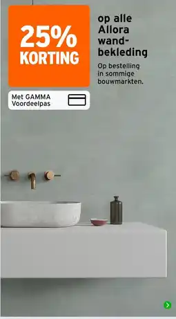 GAMMA Allora wandbekleding aanbieding