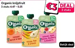 Etos Organix knijpfruit aanbieding