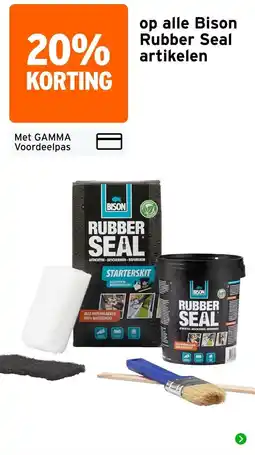 GAMMA Bison Rubber Seal aanbieding