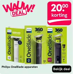 Etos Philips OneBlade apparaten aanbieding