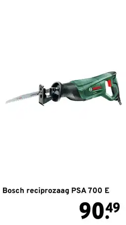GAMMA Bosch reciprozaag PSA 700 E aanbieding