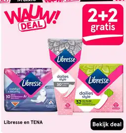 Etos Libresse en TENA aanbieding