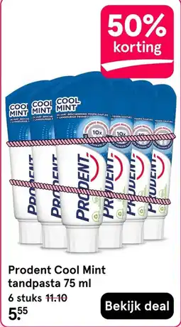 Etos Prodent Cool Mint tandpasta aanbieding