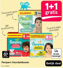 Etos Pampers Voordeelboxen aanbieding
