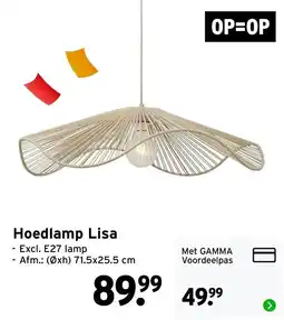 GAMMA Hoedlamp Lisa aanbieding
