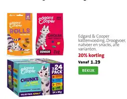 Intratuin edgard cooper kattenvoeding aanbieding