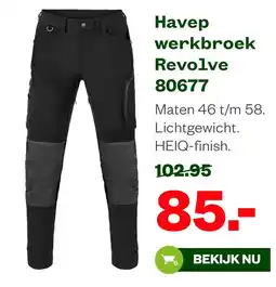 Welkoop Havep werkbroek Revolve 80677 aanbieding