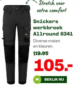 Welkoop Snickers Allround 6341 aanbieding