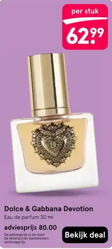 Etos Dolce & Gabbana Devotion aanbieding
