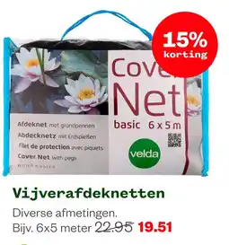 Welkoop velda vijverafdeknetten aanbieding