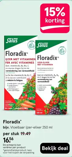 Etos Salus Floradix aanbieding