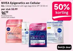 Etos NIVEA Epigenetics en Cellular aanbieding
