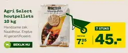 Welkoop Agri Select houtpellets aanbieding