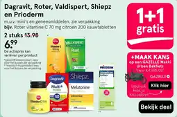 Etos Daggravit, Roter, Valdispert, ShiepZ en Prioderm aanbieding