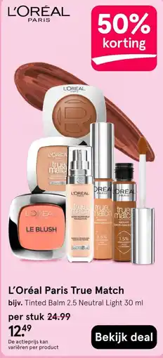 Etos L'Oréal Paris True Match aanbieding