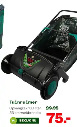 Welkoop Talen Tools Tuinruimer aanbieding