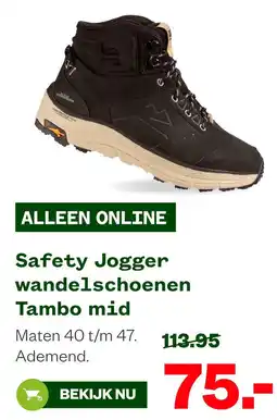 Welkoop Safety Jogger wandelschoenen Tambo mid aanbieding