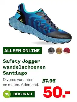 Welkoop Safety Jogger wandelschoenen Santiago aanbieding