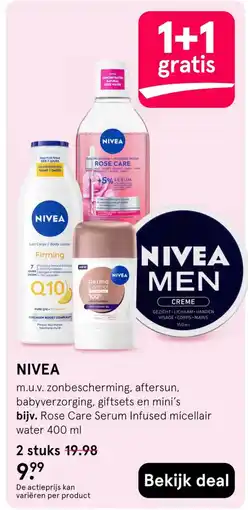 Etos NIVEA aanbieding