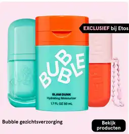 Etos Bubble gezichtsverzorging aanbieding