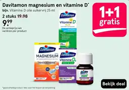 Etos Davitamon magnesium en vitamine D aanbieding