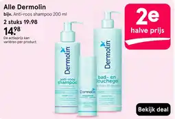 Etos Dermolin anti-roos shampoo aanbieding