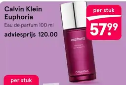 Etos Calvin Klein Euphoria aanbieding