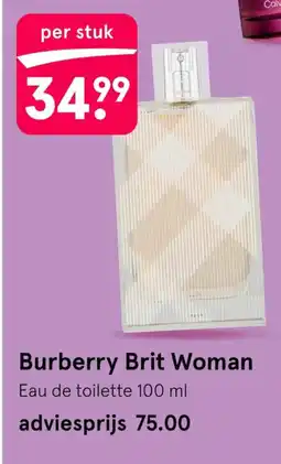 Etos Burberry Brit Woman aanbieding