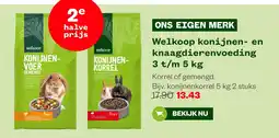 Welkoop Welkoop konijnen- en knaagdierenvoeding aanbieding