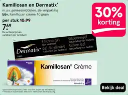 Etos Kamillosan en Dermatix aanbieding