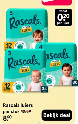 Etos Rascals luiers aanbieding