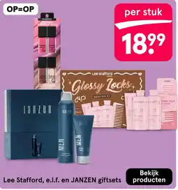 Etos Lee Stafford, e.l.f. en JANZEN giftsets aanbieding