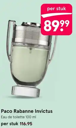 Etos Paco Rabanne Invictus aanbieding