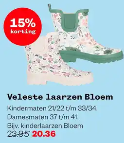 Welkoop Veleste laarzen Bloem aanbieding