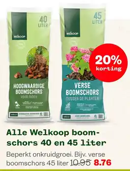 Welkoop Welkoop boomschors aanbieding