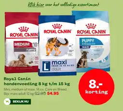 Welkoop Royal Canin hondenvoeding aanbieding