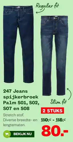 Welkoop 247 Jeans spijkerbroek aanbieding