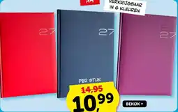 Boekenvoordeel Weekagenda's A4 aanbieding