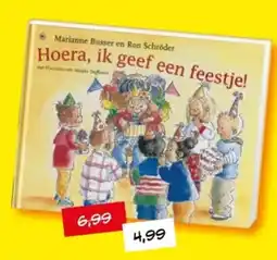 Boekenvoordeel Marianne Busser en Ron Schröder Hoera, ik geef een feestje! aanbieding