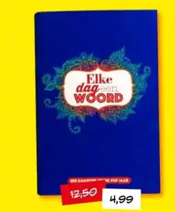 Boekenvoordeel Elke dag een woord aanbieding